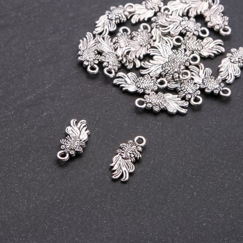 Přívěsek Rybička, průměr 5 mm, délka 18×8 mm, balení 20 g ±21 ks