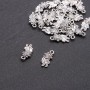 Přívěsek Rybička, průměr 5 mm, délka 18×8 mm, balení 20 g ±21 ks