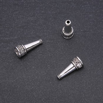 Kovová koncovka 23 mm, balení 20 g, ± 10 ks