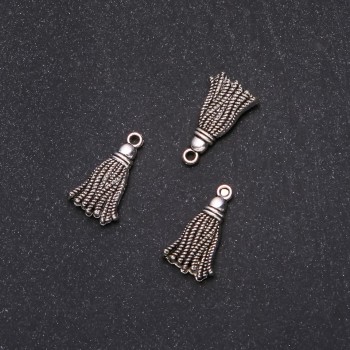 Furnitura přívěšek «Štěteček» 20 mm balení 20 g + -13 ks