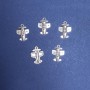Bižuterní komponenty – Přívěšek Letadlo 15×20 mm, balení 20 g ±15 ks
