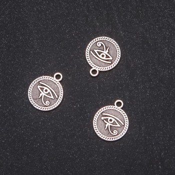 Přívěšek Oko egyptské, 15×18 mm, balení 20 g ±12 ks