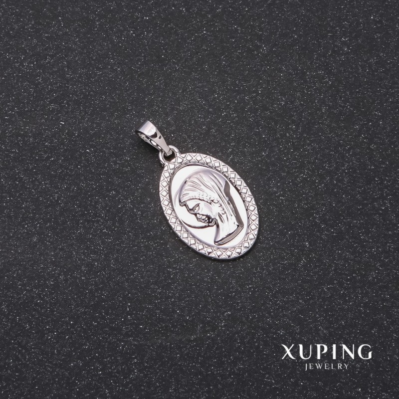 Přívěšek Xuping Lik 25×20×13 mm rhodiovaný