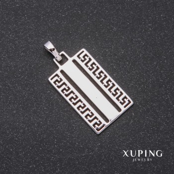 Přívěšek Xuping «Versace» 36×30×17 mm rhodiovaný
