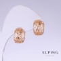 Náušnice Xuping, délka 14 mm, tloušťka 8 mm, pozlacení 18K