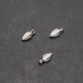 Závěsná součástka «Vánoční větvička», průměr 4,5 mm, délka 13 mm, průměr otvoru 1,7 mm, balení 36 ks. (+ -)