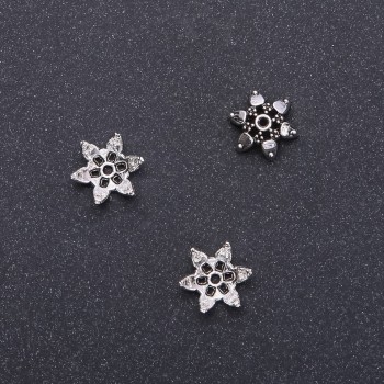 Koncovka pro šperky, průměr 11 mm, průměr 1,35 mm, balení 20 g, 34 ks (+ -)