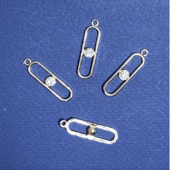 Přívěskový závěs v odstínu světle zlaté, průměr 8 mm, délka 30 m, průměr 1,75 mm, balení 20 g, 8 ks. (+ -)