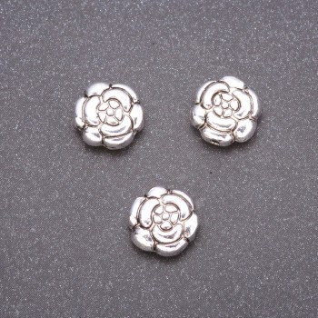 Šperkařské komponenty – korálková vložka d11×5 mm, vnitřní průměr 4 mm, balení 20 g ± 10 ks