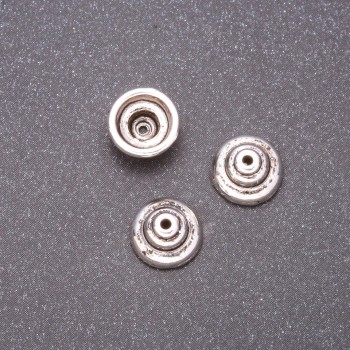 Koncovka pro šperky, rozměr 9×5 mm, vnitřní otvor 2–6,5 mm, balení 20 g ± 27 ks