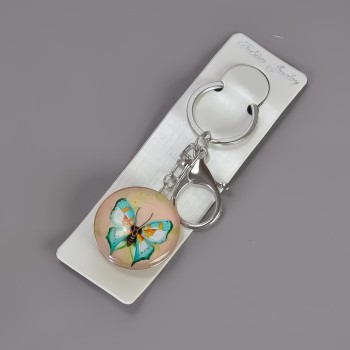 Přívěšek na klíče, průměr 3,5 cm, délka 9 cm