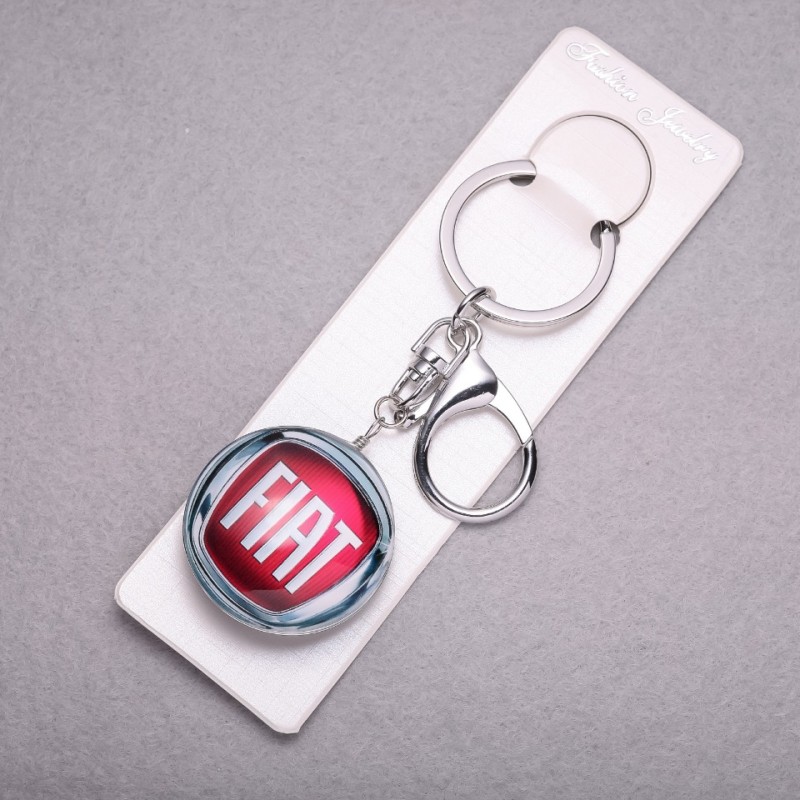 Přívěšek na klíče Fiat Auto, délka 10 cm