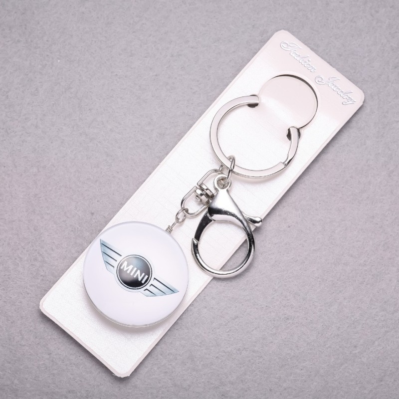 Klíčenka Auto Mini Cooper, délka 10 cm