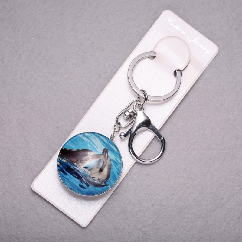 Přívěšek na klíče „Moře delfínů“, délka 10 cm