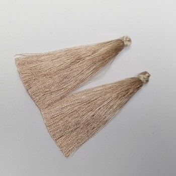 Přípravek pro ruční tvorbu – štětka „Kapučino“, délka 7 cm, průměr 7 mm, pár