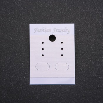 Kartička na náušnice 5×3 cm, 7 cm, 100 ks