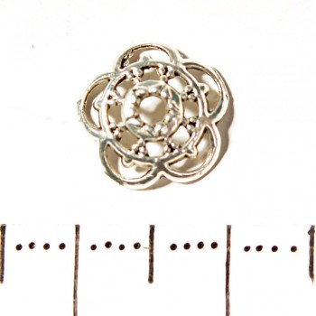 Furnitura «Klobouček Vložka Dekor» Ø 10 mm, 20 g, ± 48 ks