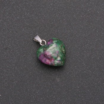 Přívěsek «Srdce» ze zoizitu 14×14×23 mm