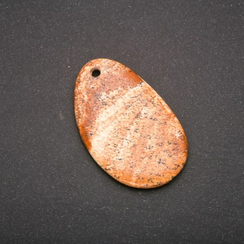 Přívěšek z krajinného jaspisu 34×53 (±) mm