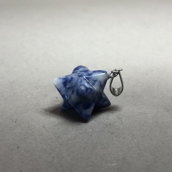 Přívěšek Merkaba ze sodalitu 10×10 mm