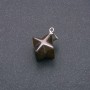 Přívěšek Merkaba z tygřího oka 10×10 mm