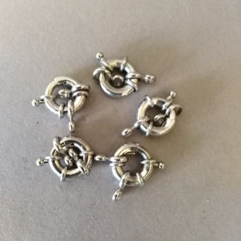 Donutový zámek pro korálky a náramky – na 1 niti, 14 mm, cena za 1 ks