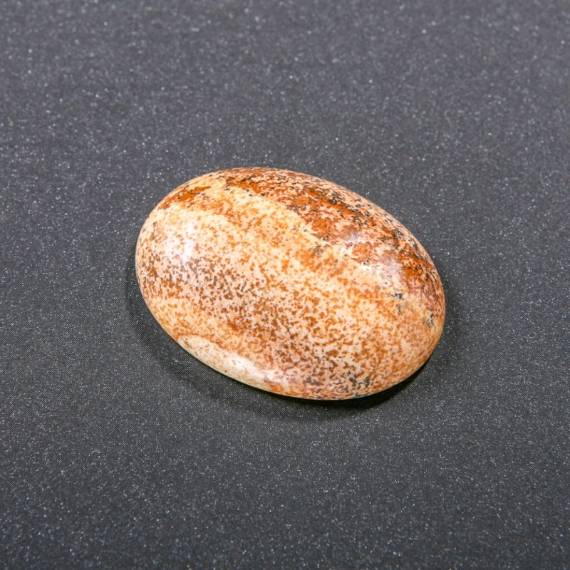 Kabošon z krajinného jaspisu 40×30 mm