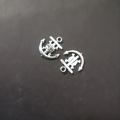 Přívěšek kotva, průměr 19×22 mm, balení 20 g, ±15 ks