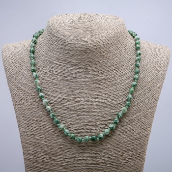 Náhrdelník z přírodního mechového achátu