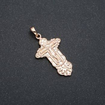 Přívěšek Xuping pozlacení 18K kříž, průměr 35×18 mm +