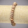 Náramek na gumičce z přírodního krajinného jaspisu, hladké rondely, průměr cca 8×5 mm, délka 18 cm