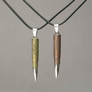 Párové přívěsky Kuli na šňůře 52×8 mm + -, délka 45–50 cm