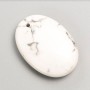 Přívěšek oválného tvaru z chalcedonu, rozměr 35×25 mm