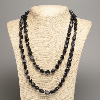 Dlouhý náhrdelník z modrého aventurínu