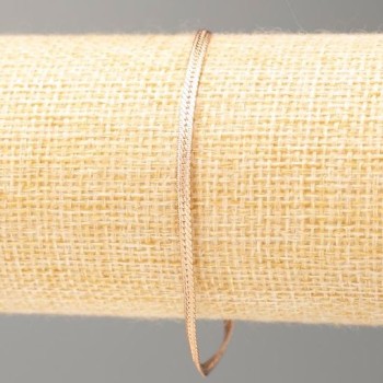 Náramek Xuping s pozlacením 18K, délka 19 cm, tloušťka 2 mm