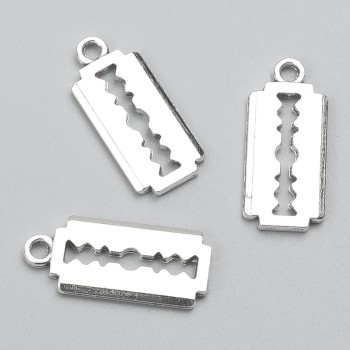 Přívěsek z šperkařského příslušenství Čepel 21×9 mm, balení 15 ks, 20 g