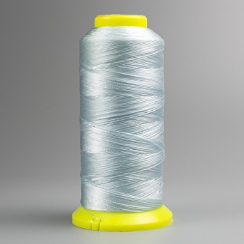 Nitka na cívce modré barvy, průměr 0,3 mm, kapronová, pro rukodělné práce, 300 m
