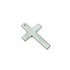 Přívěšek Kříž z hematitu, průměr 32×50 mm, 5×4 mm+