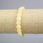 Náramek z citrínu s facetovanými mincemi, průměr 8,5 mm, délka 18 cm (+/-) (elastický)