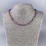 Náhrdelník z turmalínu, broušené kubíky, rozměr 4×4 mm, délka 50 cm
