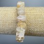 Náramek z citrínu, přírodní kámen, broušené rondely, průměr 11×07 mm, délka 18 cm ± (elastická šňůra)