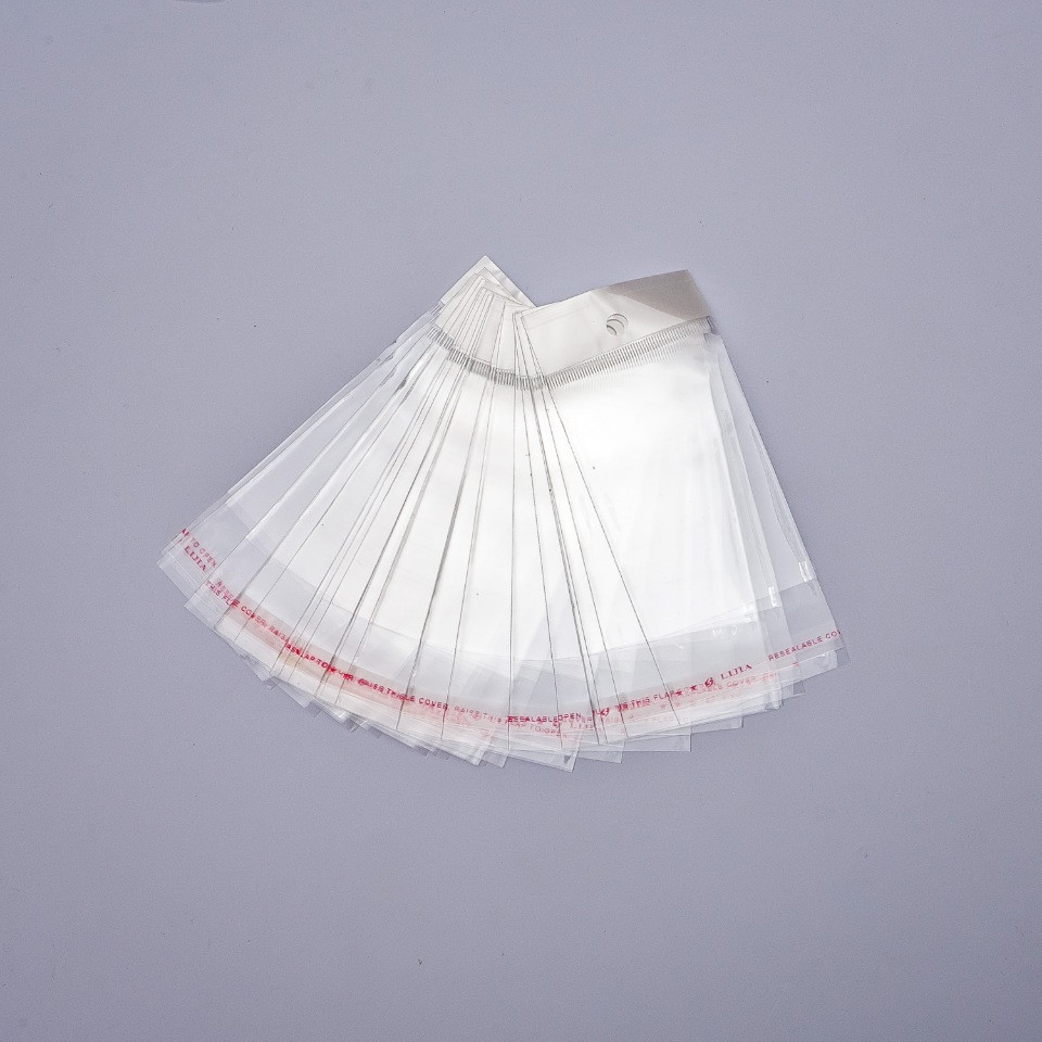 Samolepicí balicí sáček 5,5×14 cm, 100 ks