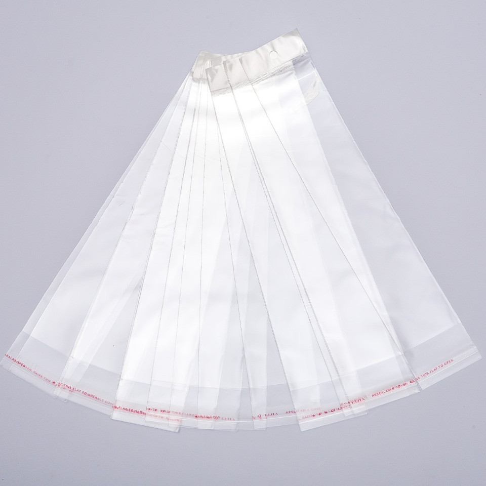 Samolepicí balicí sáček 7×31,5 cm, 100 ks