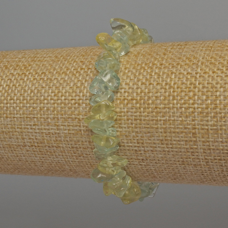 Náramek Mix drobků, průměr 6–12×2–4 mm, délka 18 mm, pružný