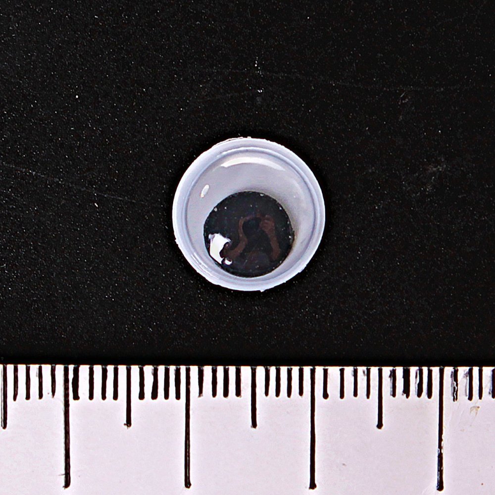 (12 mm) Oči pro hračky – velkoobchod, balení 100 ks