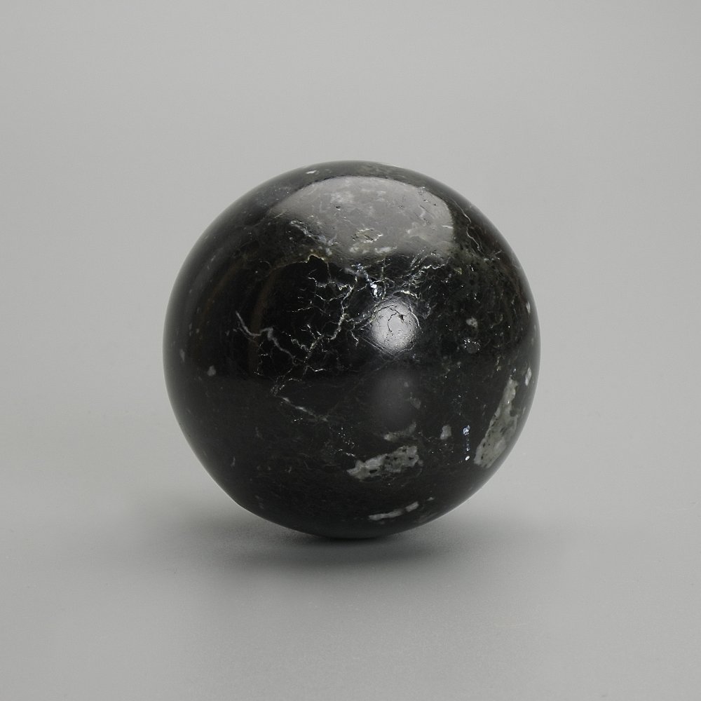 Suvenýrní koule z dřevnatého achátu, průměr 50 mm+