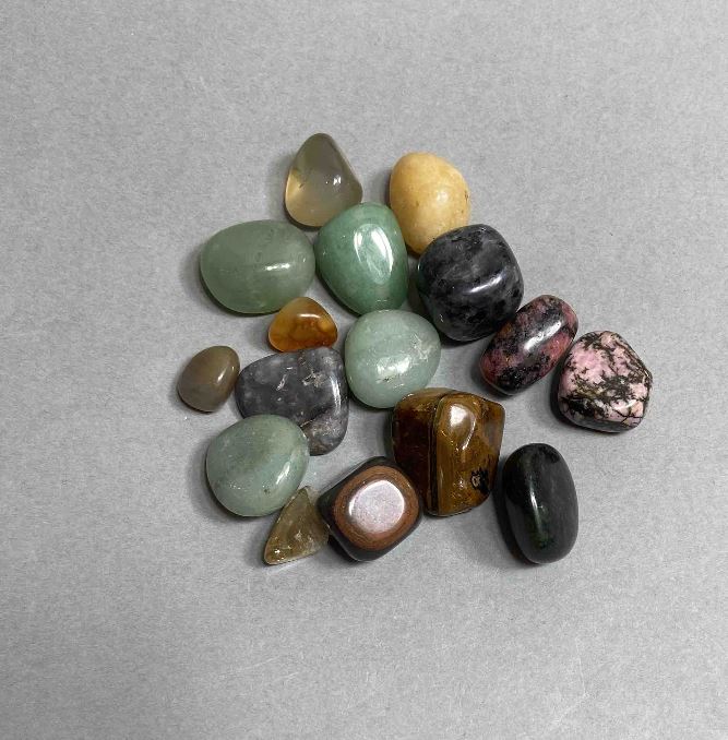 Suvenýrová a interiérová sada kamenů 100 g