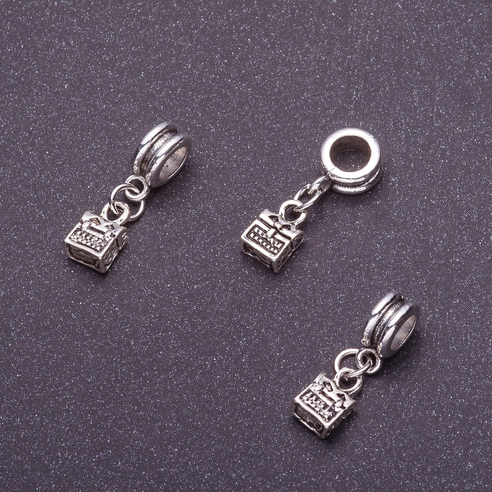 Poutko s přívěskem Pandorina truhlička, délka 3 cm, balení 5 ks