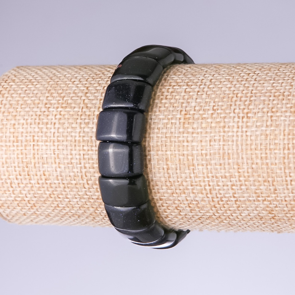 Náramek z aventurínu „Modrý písek Noční Kaíra“