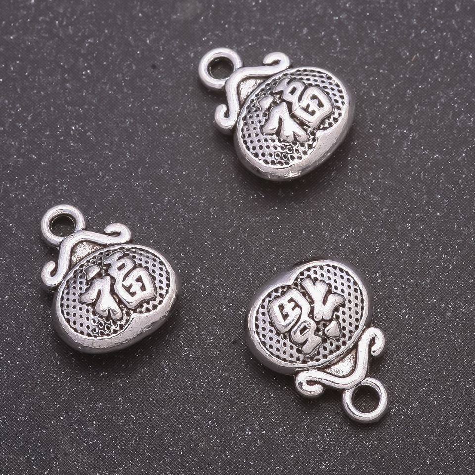 Přívěsek – Čínský lampion, průměr 10×13 mm, balení 20 g ± 14 ks